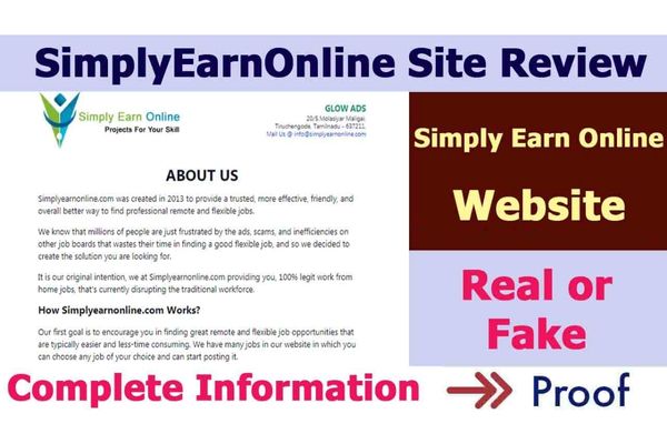 Simply earn online real or fake